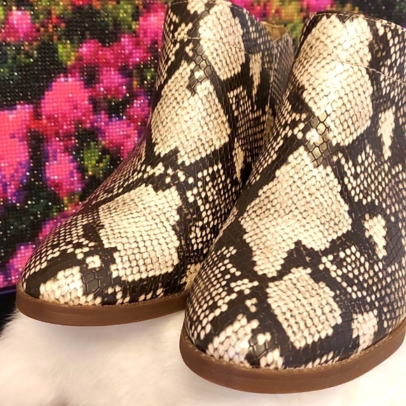 Womens Time and Tru Zipper Booties - Picture 8 of 13